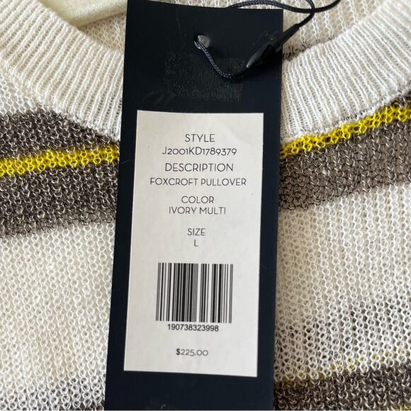 NWT Veronica Beard Foxcroft Pullover, Sz L - Picture 4 of 7